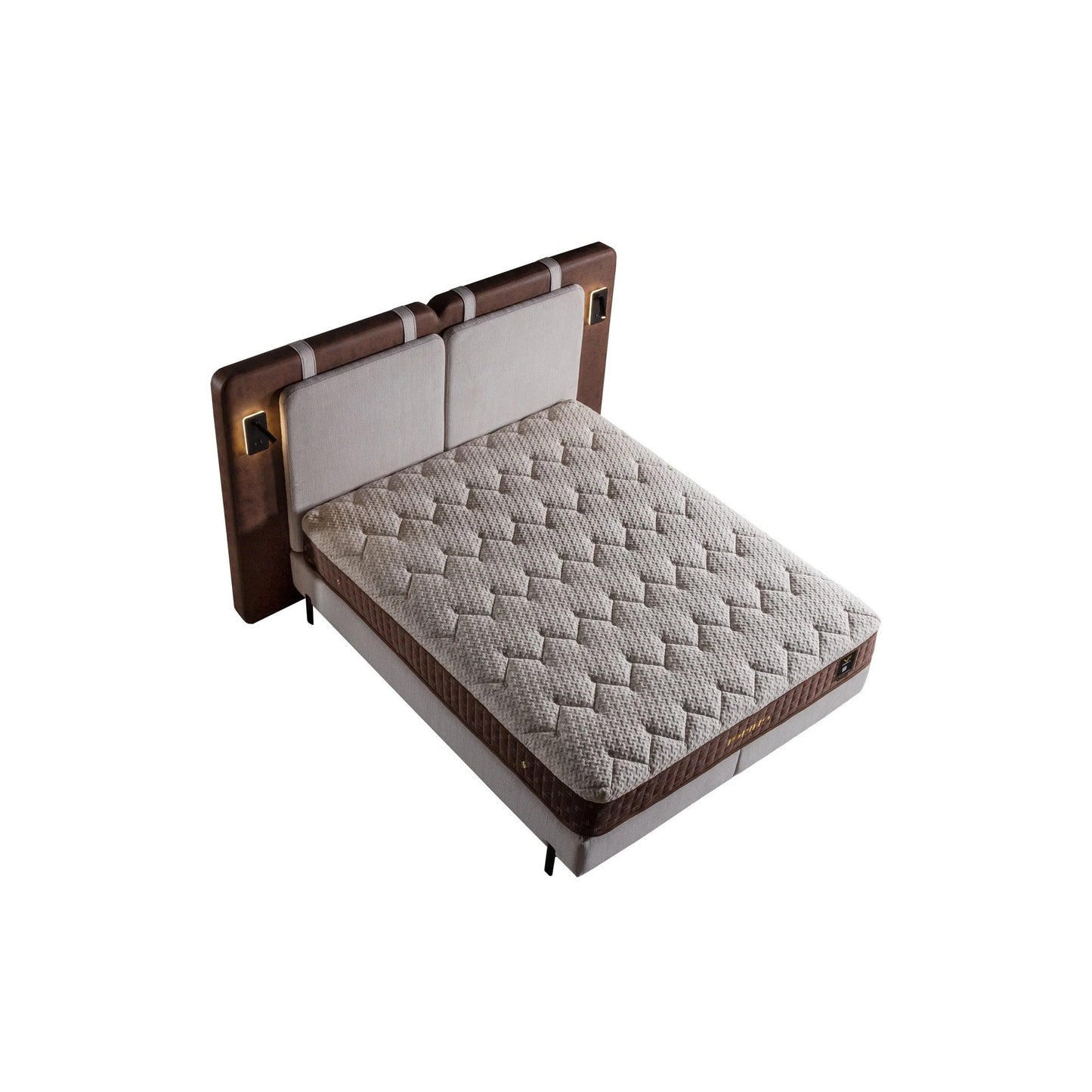 Pat 160x200 stofa clasica bej
