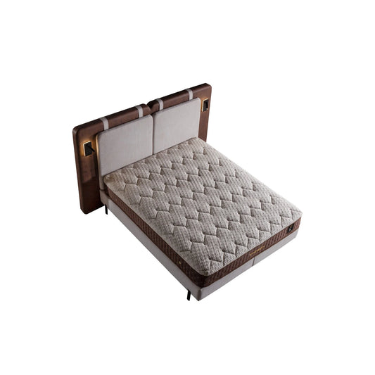 Pat 160x200 stofa clasica bej